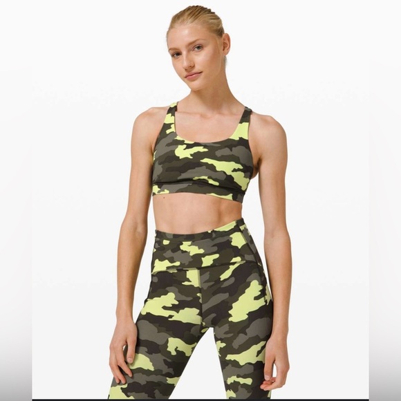 Lululemon Energy Bra - Heritage Camo - Picture 1 of 5